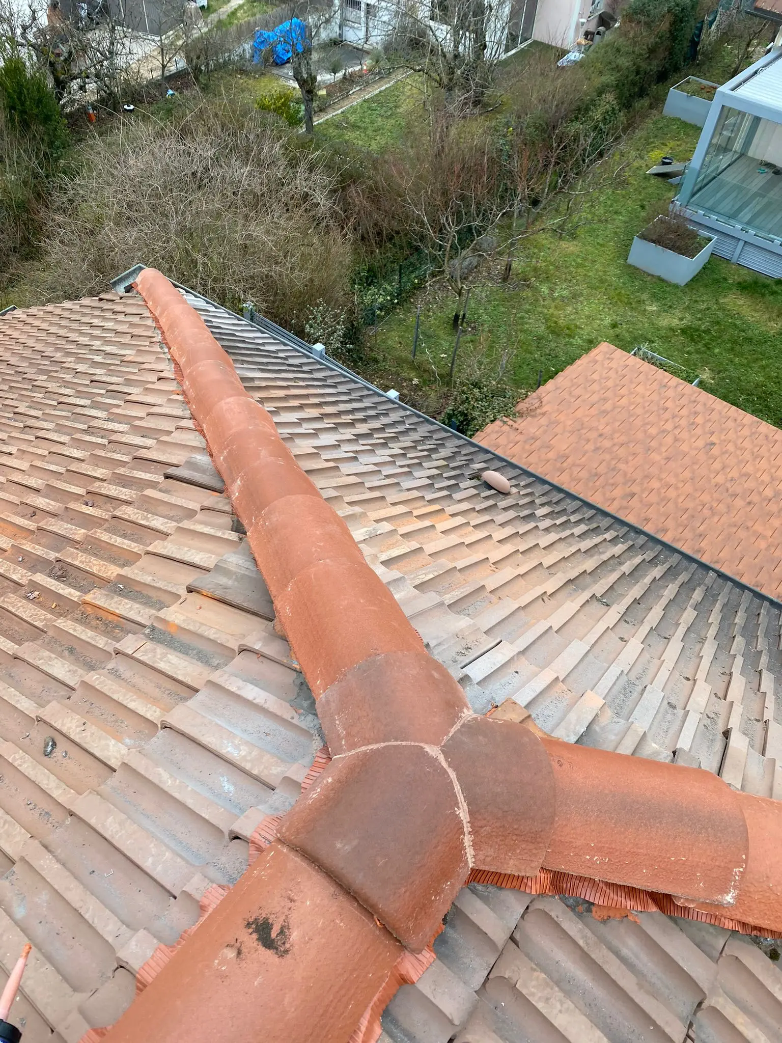 Rénovation closoir sur toiture chambéry